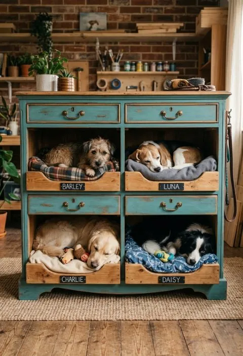 From Forgotten Furniture to Furry Comfort: Turning Old Drawers into Stylish Pet Beds