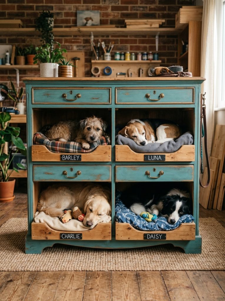 From Forgotten Furniture to Furry Comfort: Turning Old Drawers into Stylish Pet Beds