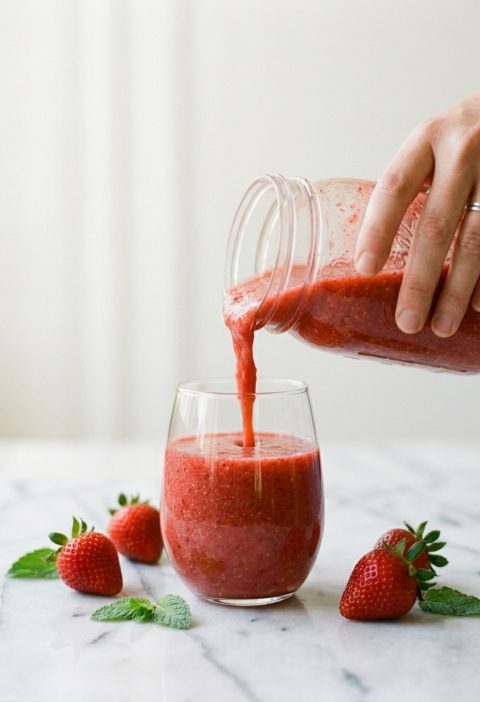 Easy Strawberry Juice