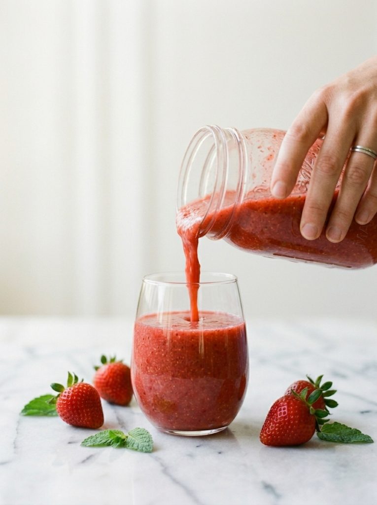 Easy Strawberry Juice