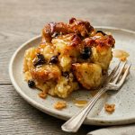 Cranberry Cake with Lemon Butter Sauce