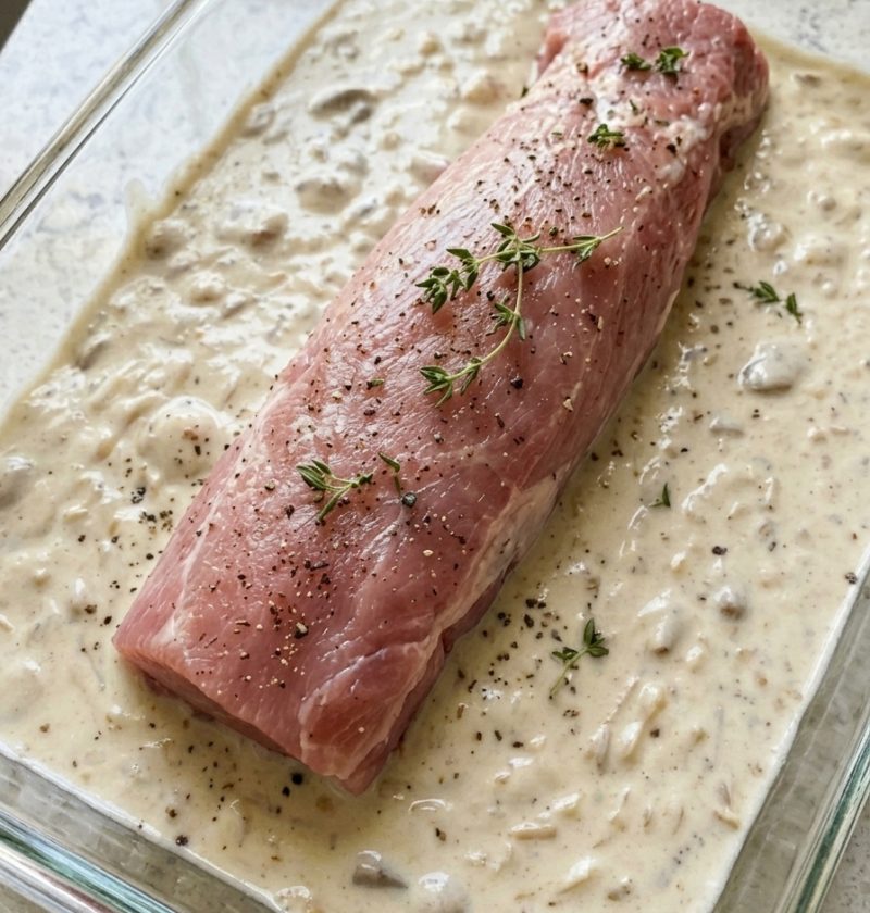 4-Ingredient Oven Pork Tenderloin