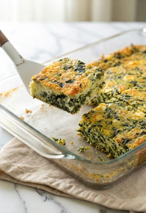 Spinach Cheese Bars
