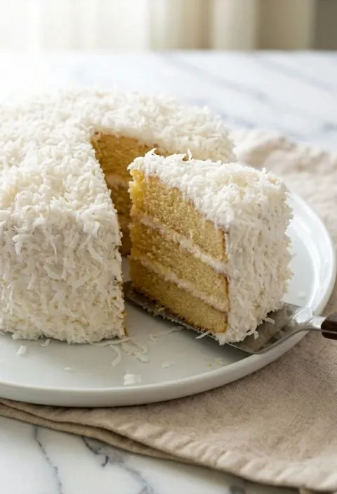 granny's famous coconut cake
