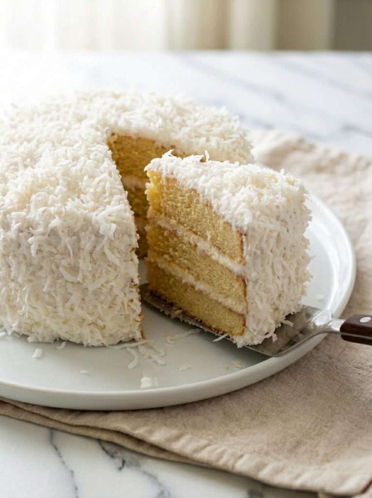 granny's famous coconut cake