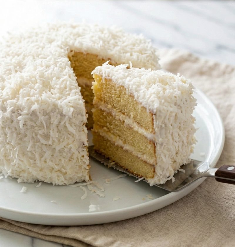 granny's famous coconut cake