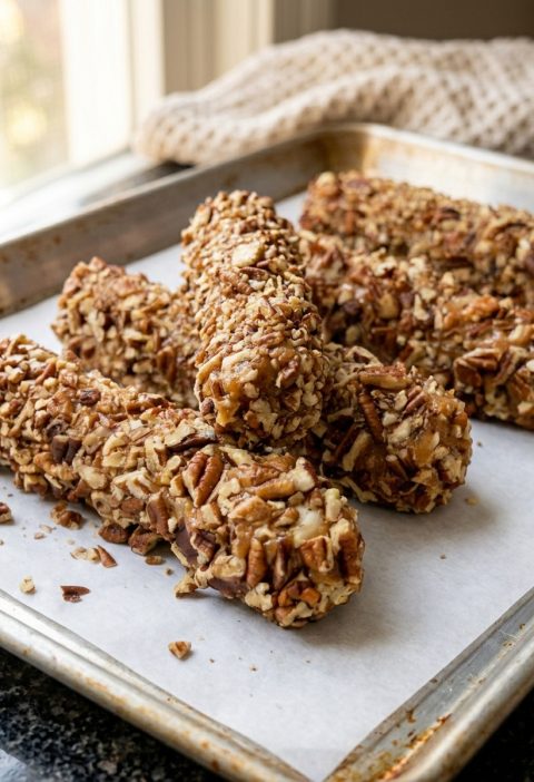 Old-Fashioned Pecan Logs