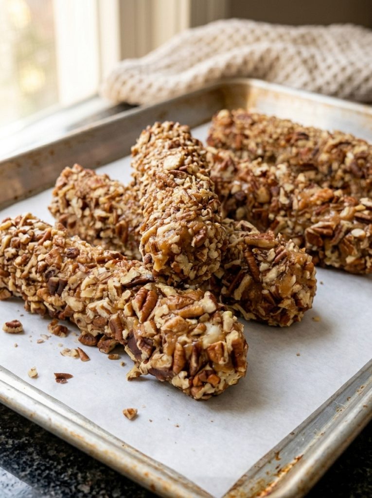 Old-Fashioned Pecan Logs