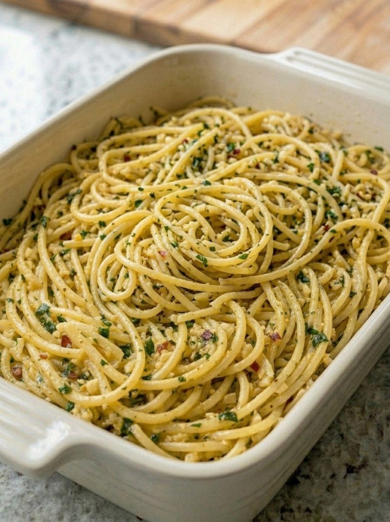 Oven Baked Cowboy Butter Pasta
