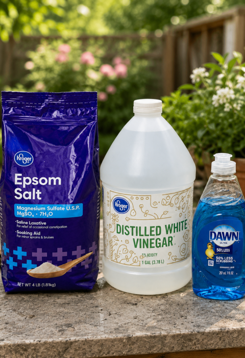 This 3-Ingredient Weed Killer Actually Works (And You Probably Already Have It)
