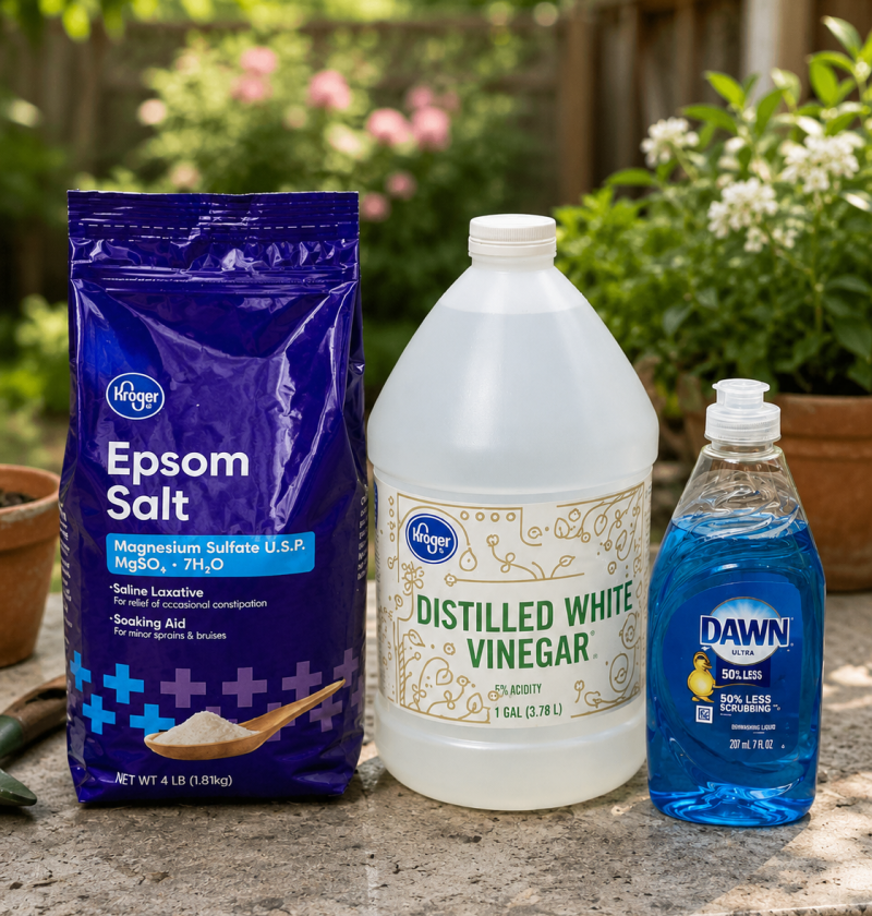 This 3-Ingredient Weed Killer Actually Works (And You Probably Already Have It)