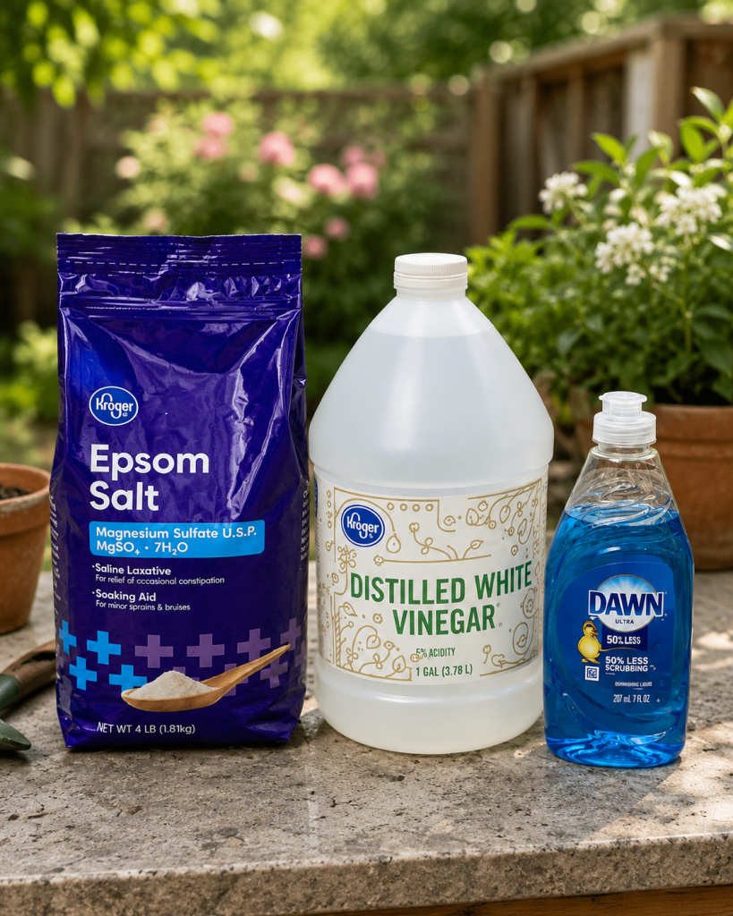 This 3-Ingredient Weed Killer Actually Works (And You Probably Already Have It)