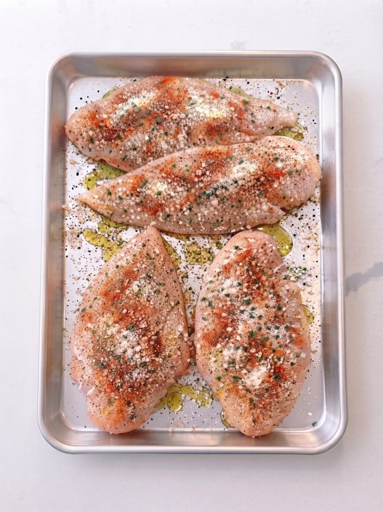 5-Ingredient Ranch Oven Chicken Breasts