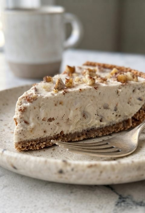 Walnut Cream Pie