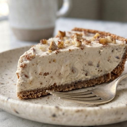 Walnut Cream Pie