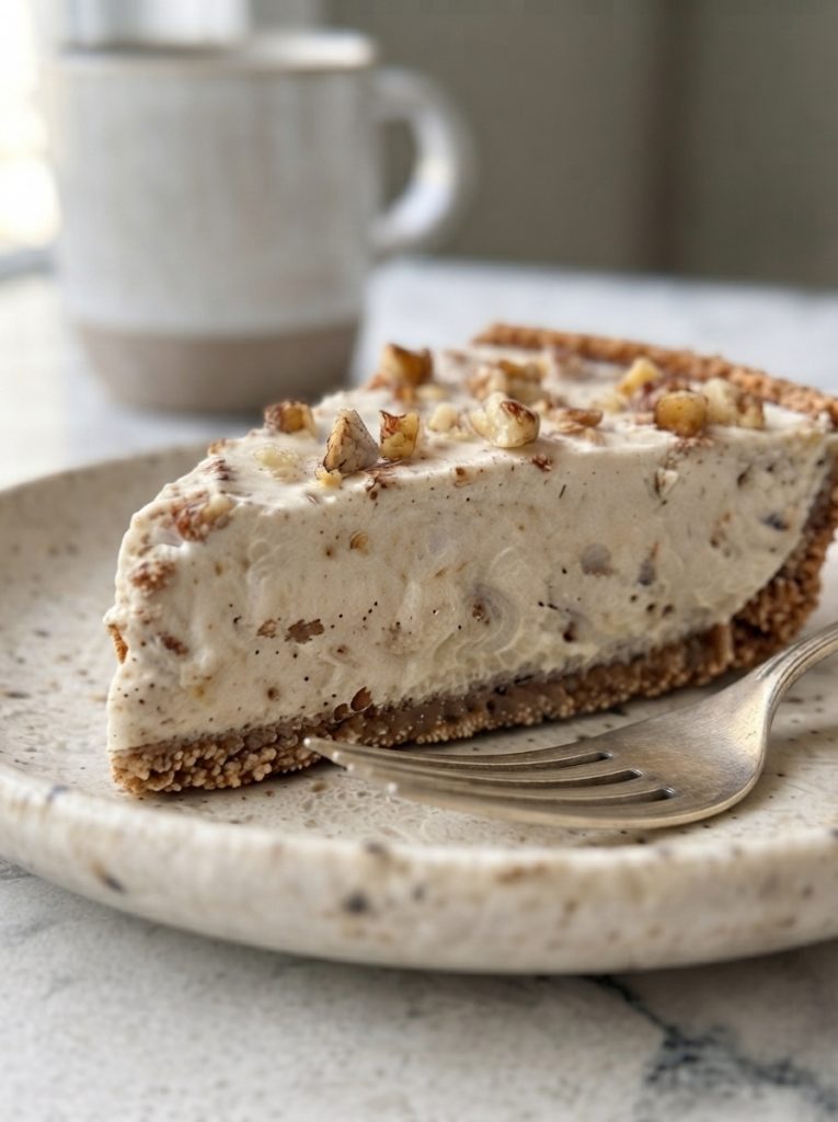 Walnut Cream Pie