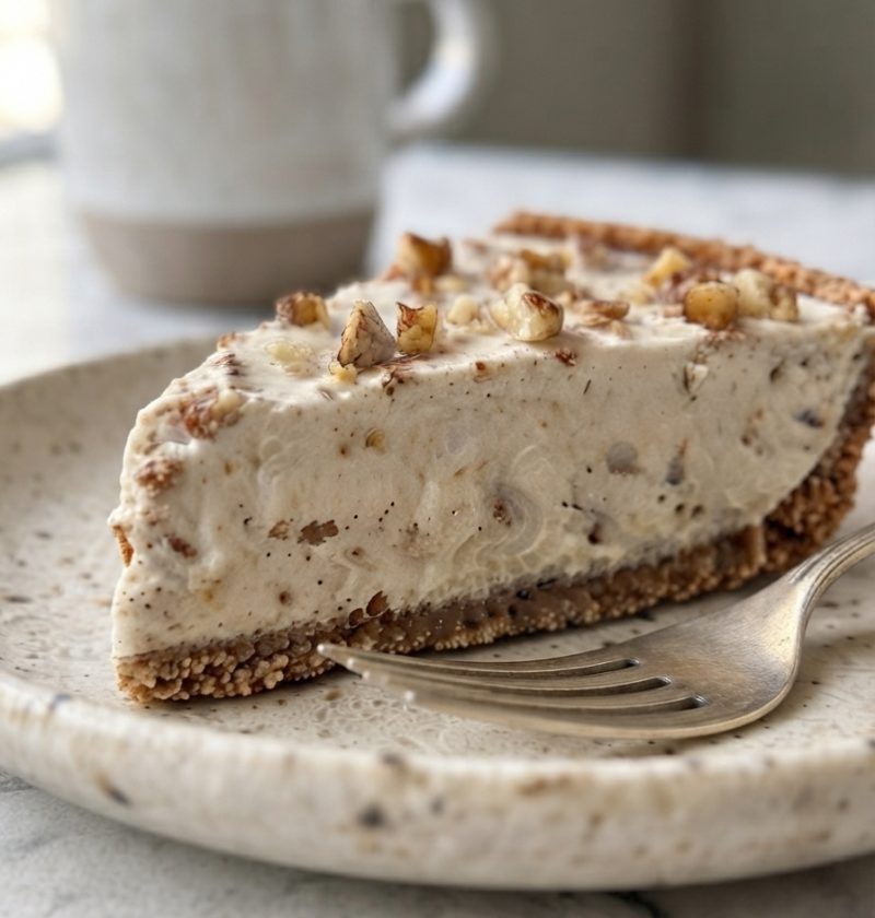Walnut Cream Pie