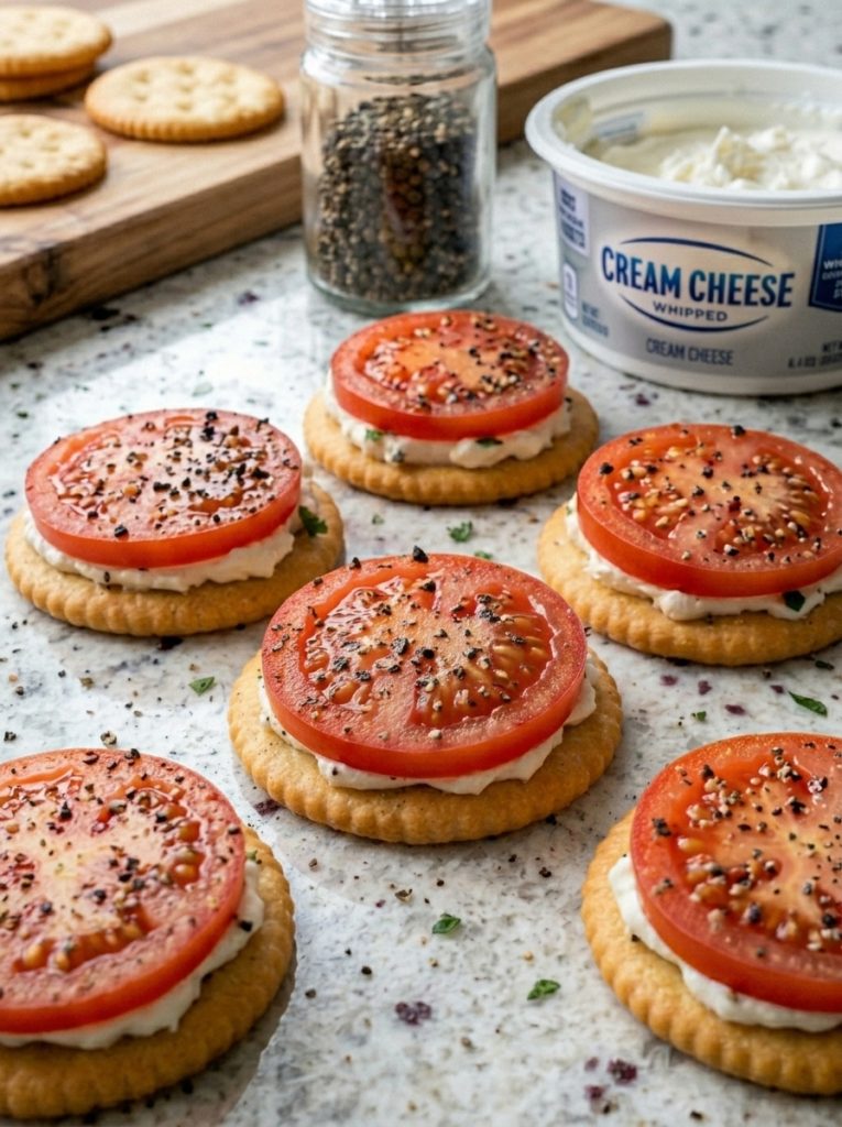 Southern 3-Ingredient Fresh Tomato Bites