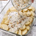 Oven Baked 5-Ingredient Amish Beef and Corn Casserole