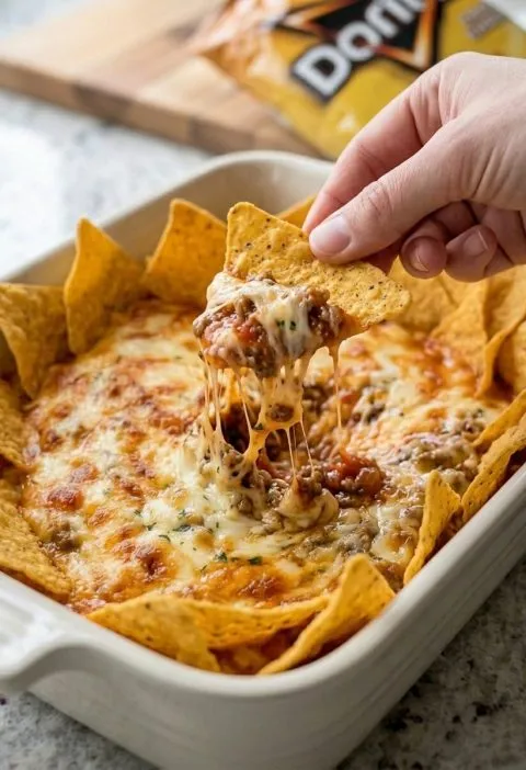 Cheddar Olive Dip