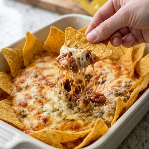 Cheddar Olive Dip
