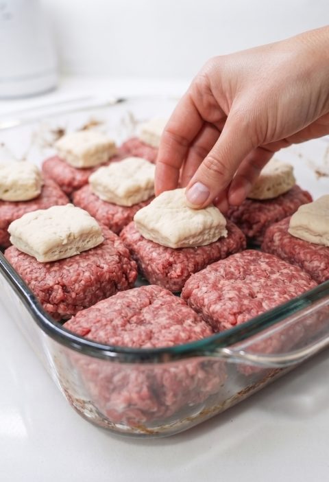 4-Ingredient Amish Biscuit Beef Casserole