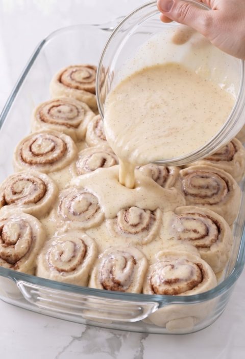 Sweet Blend King Cake Cinnamon Roll Casserole