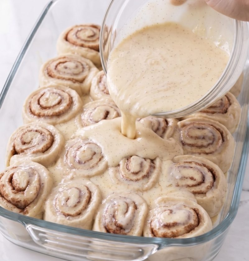Sweet Blend King Cake Cinnamon Roll Casserole