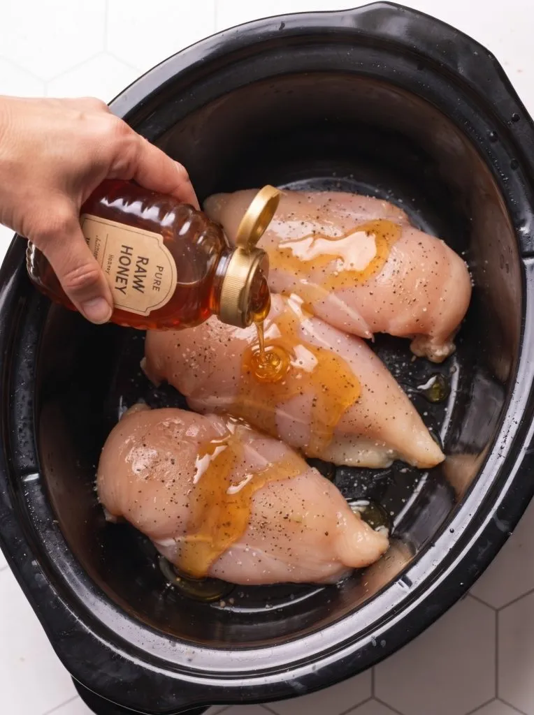 Slow Cooker Honey Butter Chicken Pasta