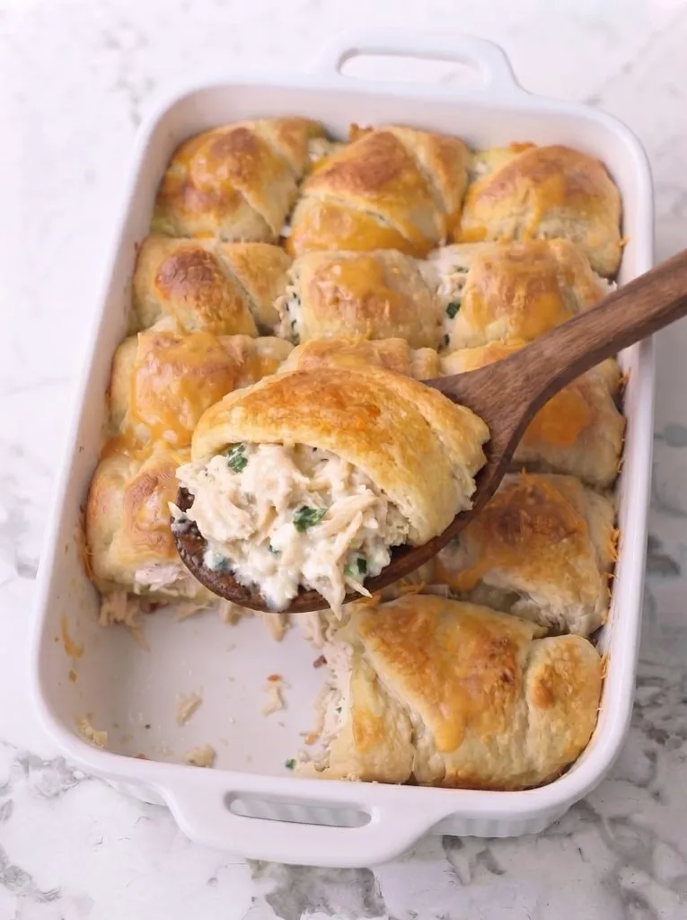 4-Ingredient Chicken Crescent Bake