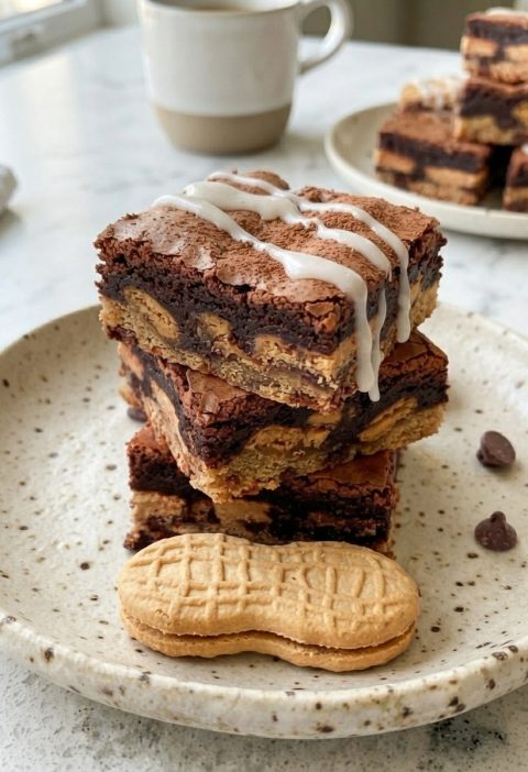 Nutter Butter Bars