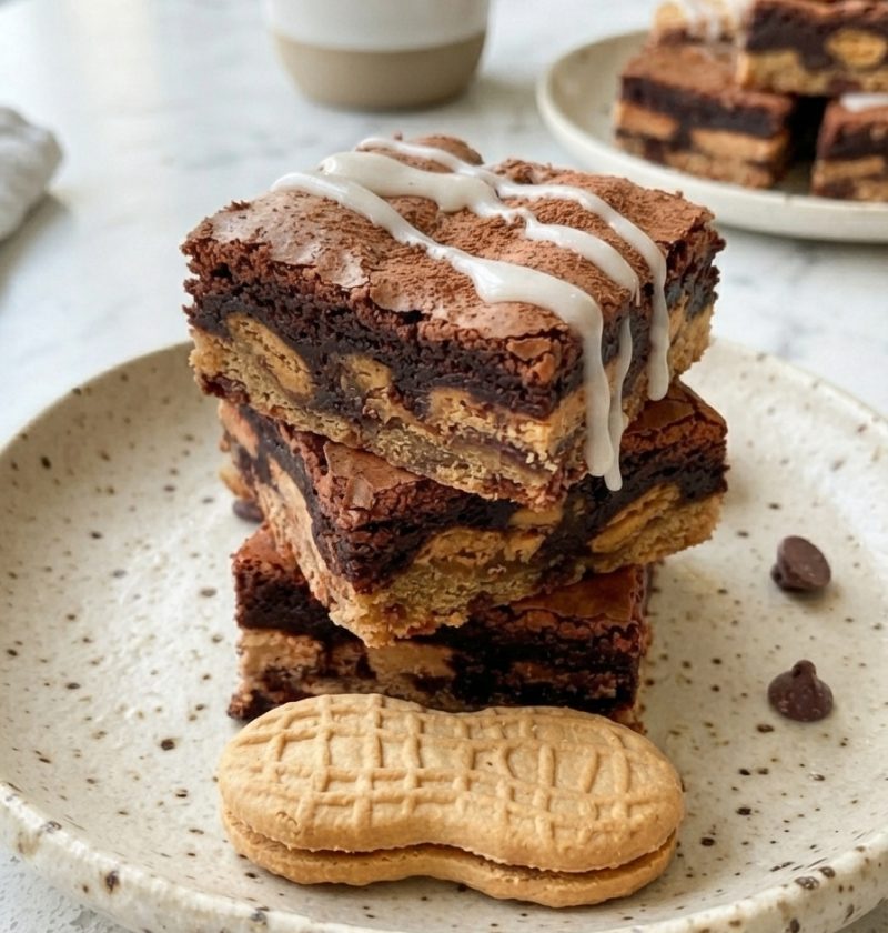 Nutter Butter Bars
