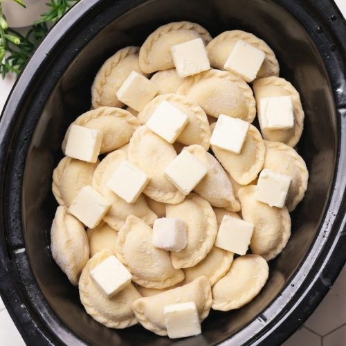 4-Ingredient Slow Cooker Pierogi Casserole