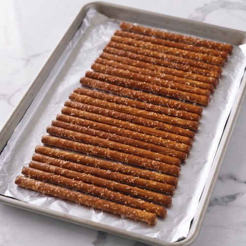 5-Ingredient Oven Baked End of Summer Pretzel Fruit Dessert