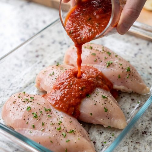 Oven Baked 3-Ingredient Chicken Americana