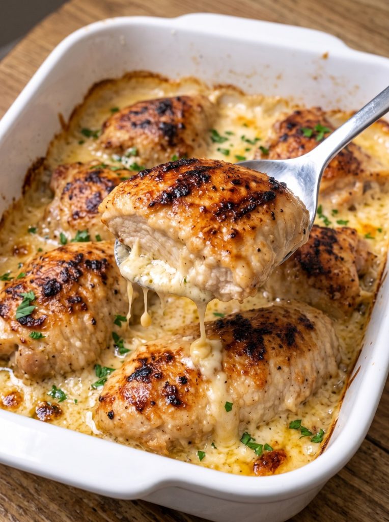 Oven Baked 3-Ingredient Chicken Plantation