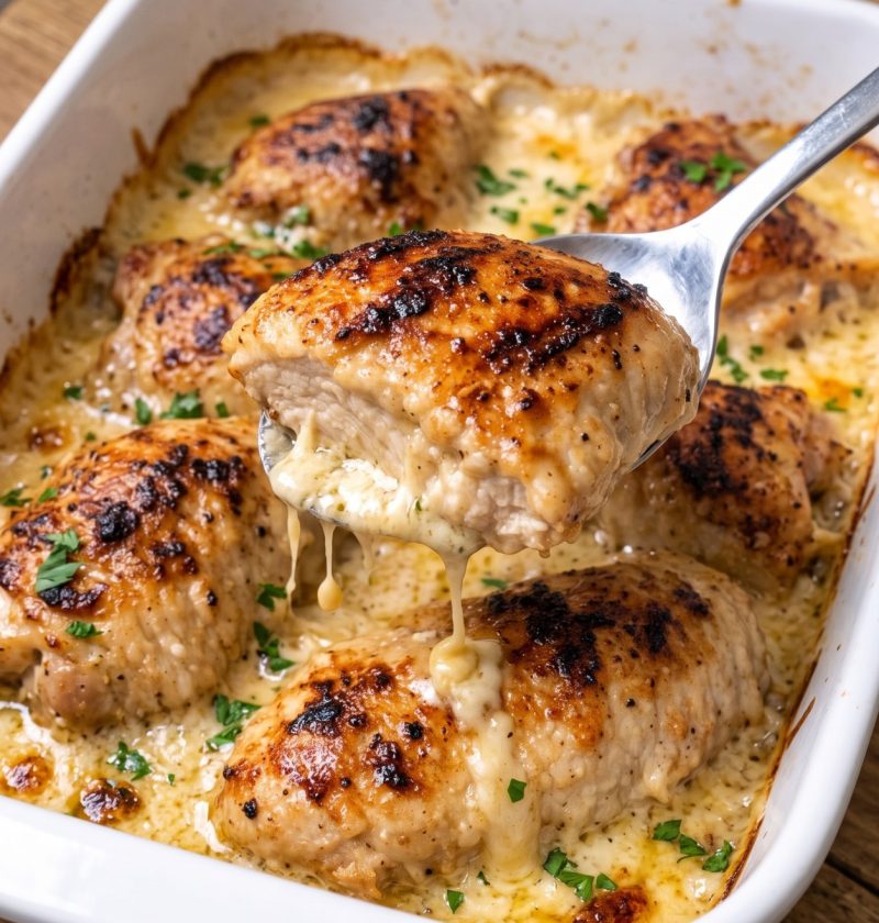 Oven Baked 3-Ingredient Chicken Plantation