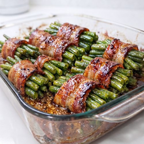 Southern 4-Ingredient Bacon Green Bean Bundles