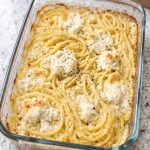 Oven Baked 4-Ingredient Crack Chicken Pasta