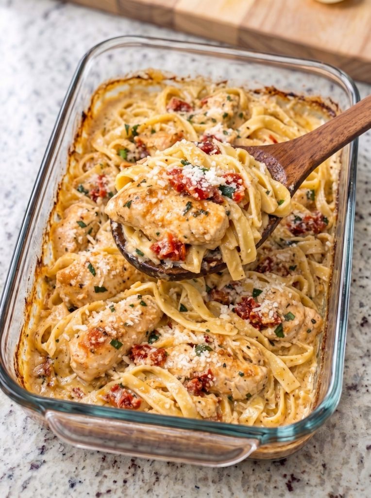 Oven Baked 5-Ingredient Marry Me Chicken Pasta