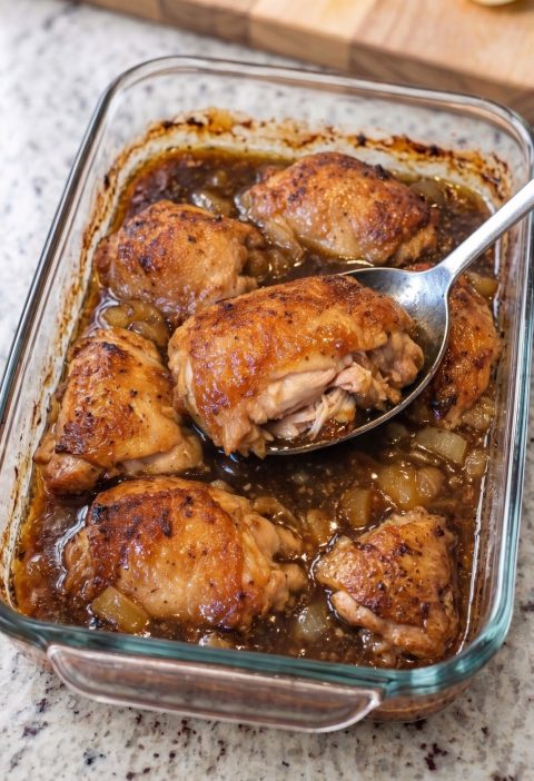 Oven Baked 3-Ingredient Chicken Tavern