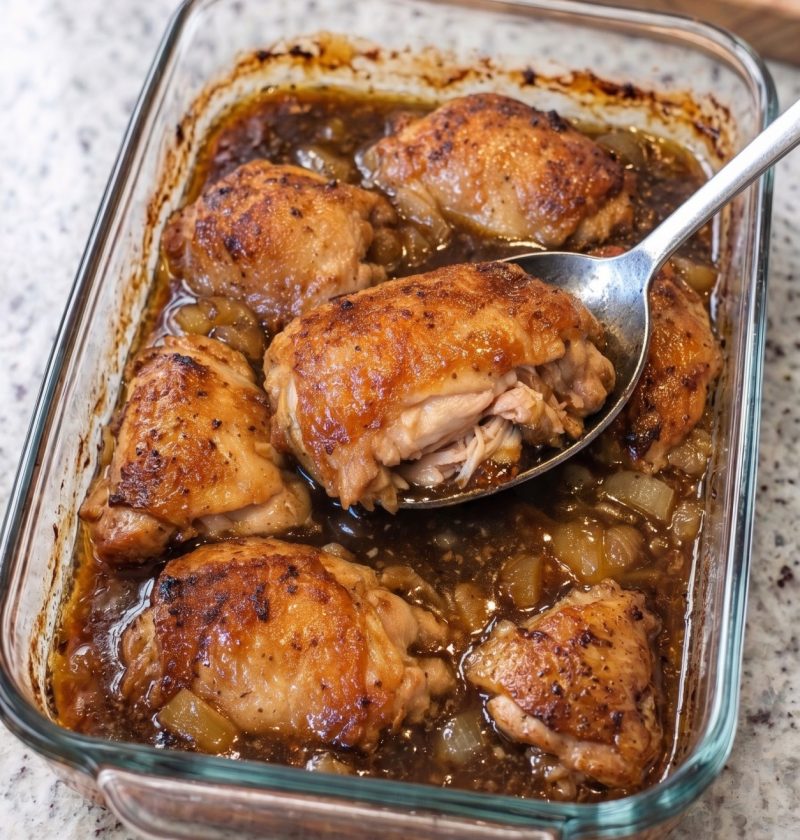 Oven Baked 3-Ingredient Chicken Tavern