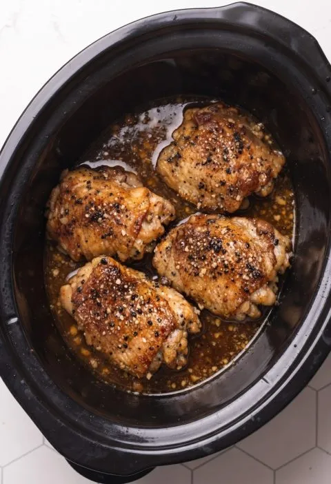Slow Cooker Amish Brown Butter Chicken