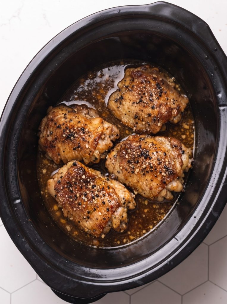 Slow Cooker Amish Brown Butter Chicken