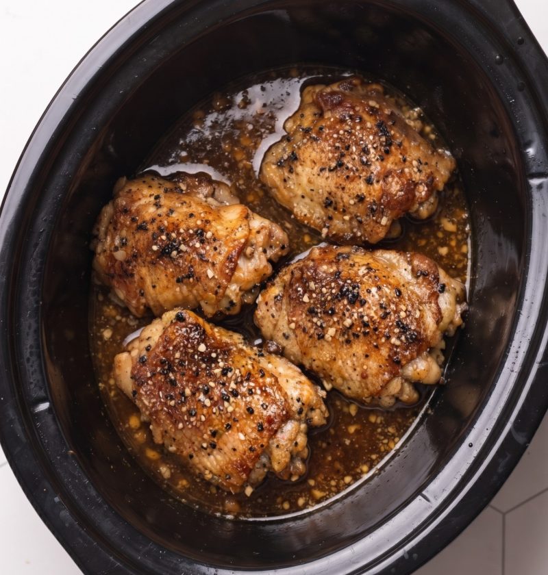 Slow Cooker Amish Brown Butter Chicken