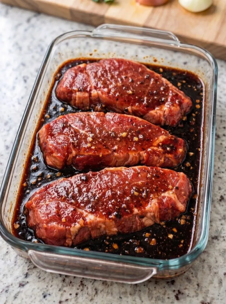 5-Ingredient Oven Beef Sirloin Steaks
