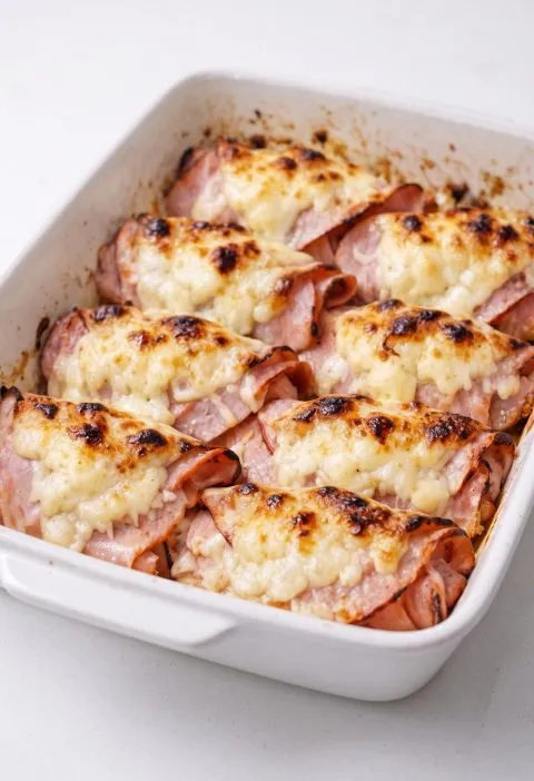 Low Carb Ham & Cheese Bakes