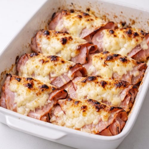 Low Carb Ham & Cheese Bakes