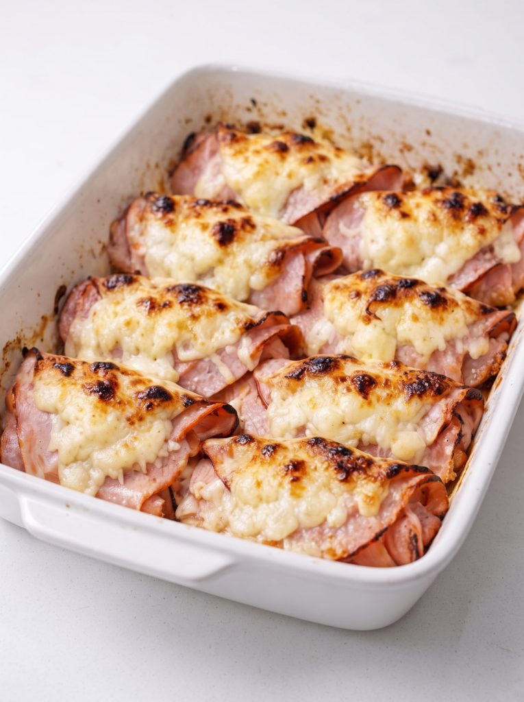 Low Carb Ham & Cheese Bakes