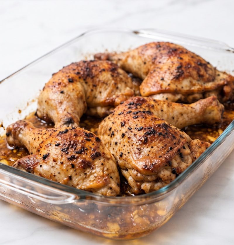 4-Ingredient Oven Chicken
